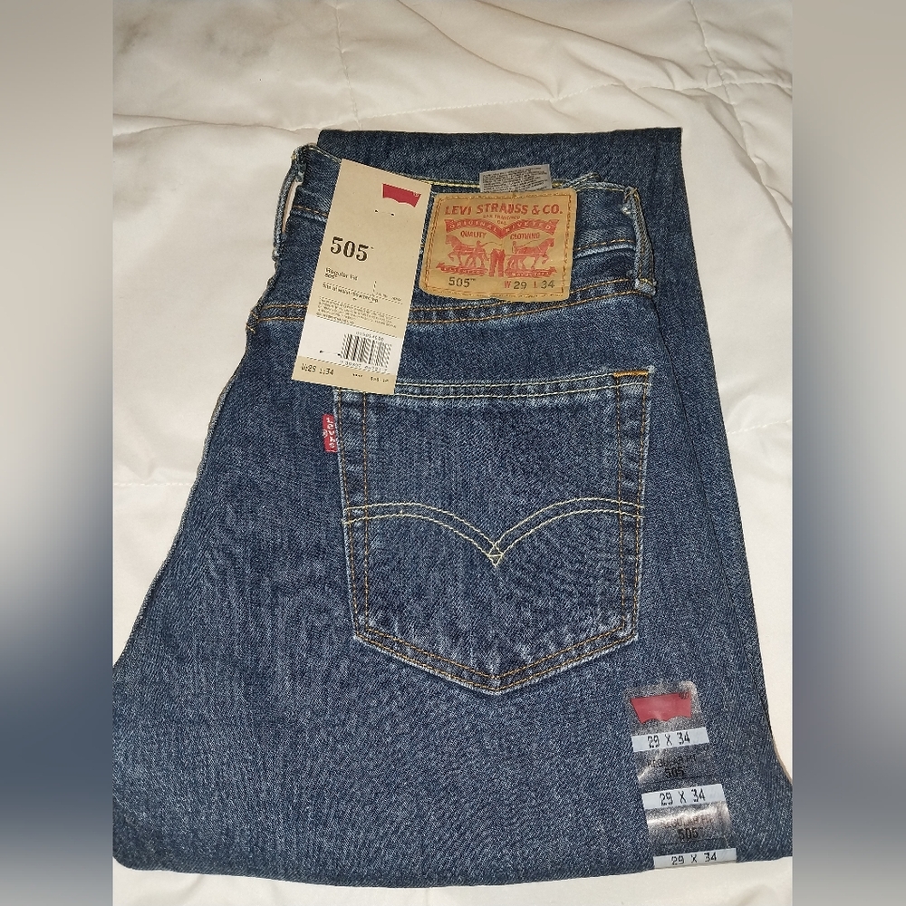 Levi's 505 Blue Jeans